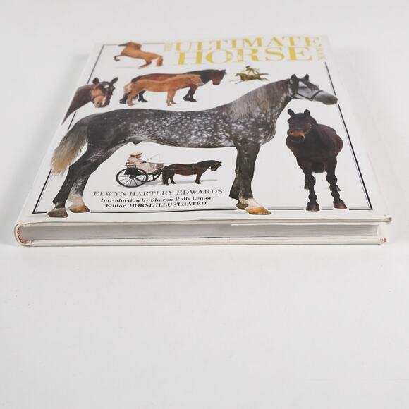 The Ultimate Horse Book Hardcover Elywn Hartley Edwards Pony Stallion Animal - Picture 3 of 8